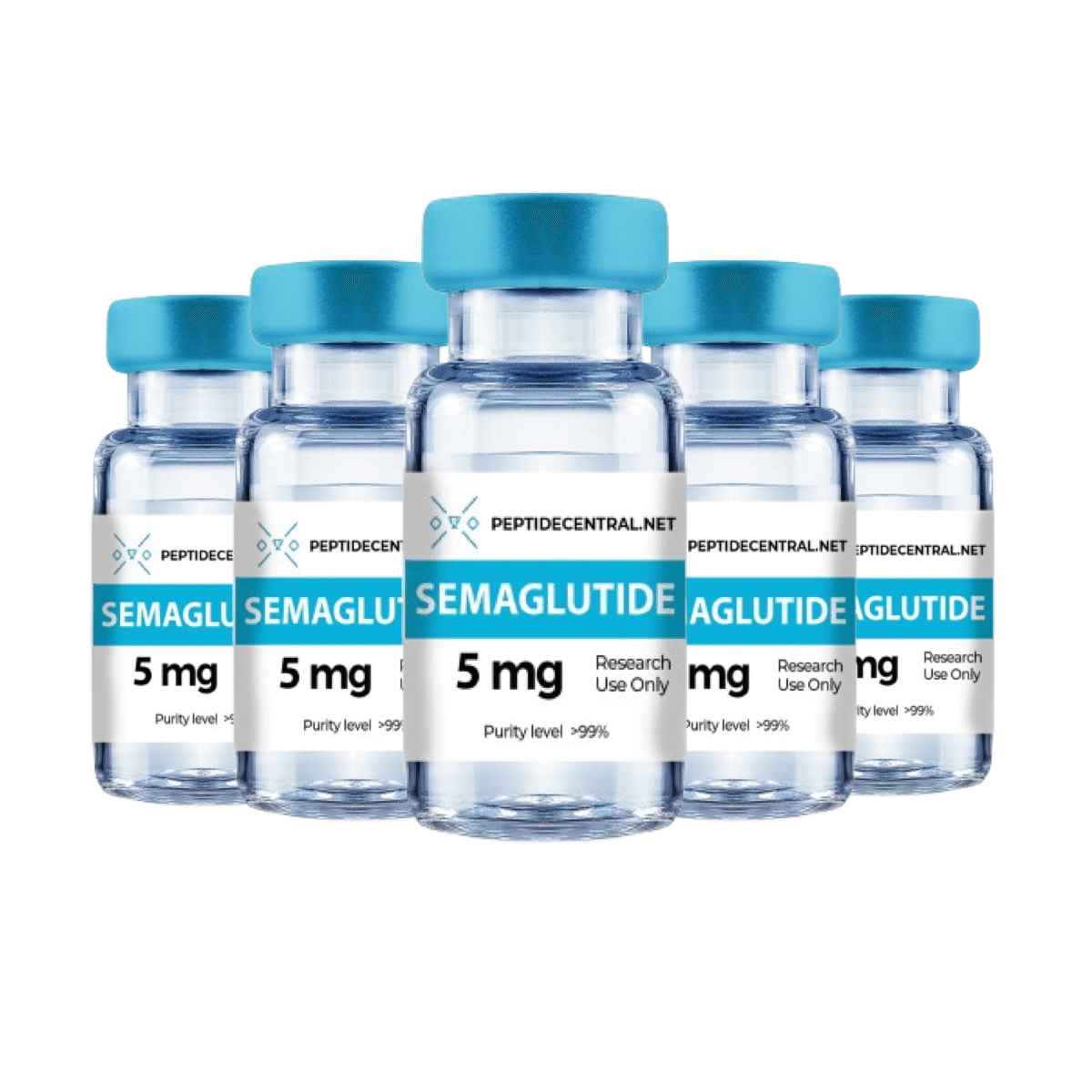 5 VIALS TIRZEPATIDE 5 MG