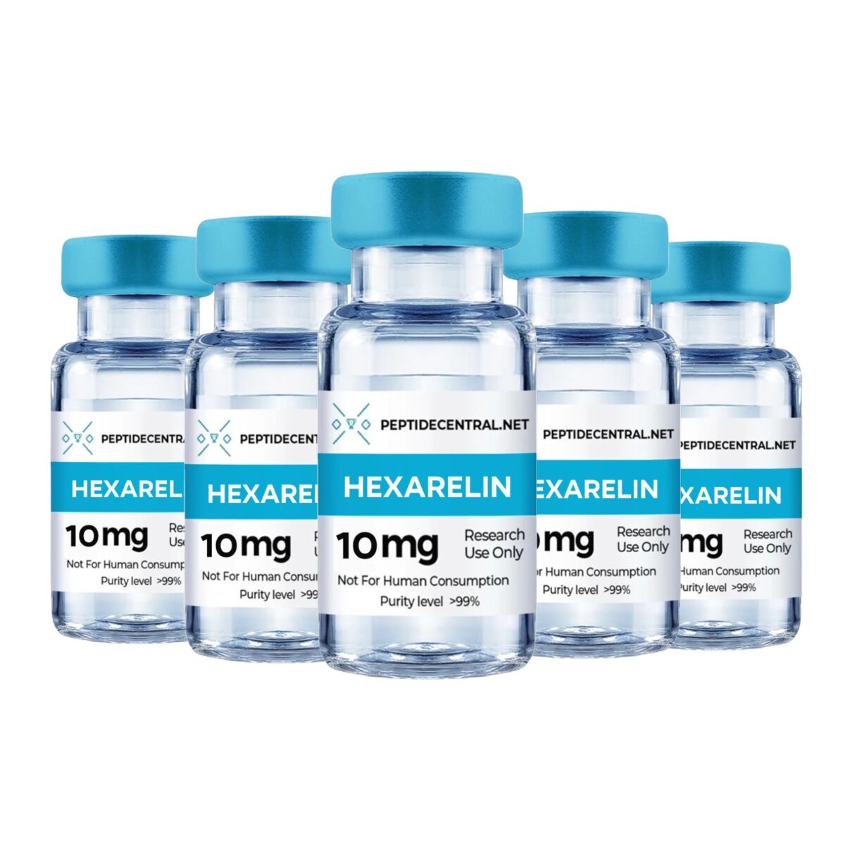 5 VIALS HEXARELIN 10MG